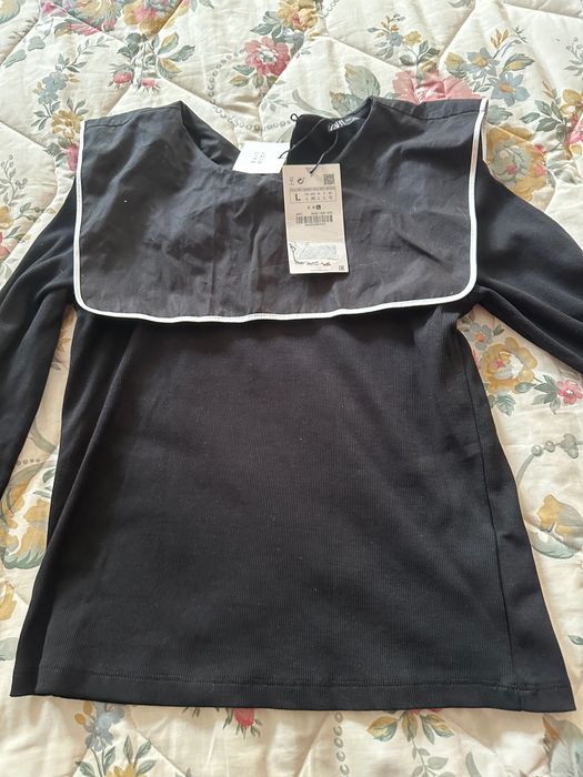 Блузка - майка с длинными рукавам