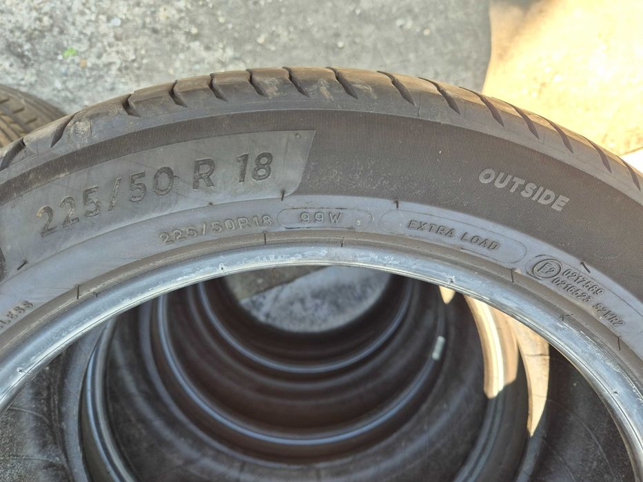 4 Anvelope de VARA - 225/50/18 99W XL - Michelin Primacy 4 * OEM BMW - CA NOI - DOT 2022 !