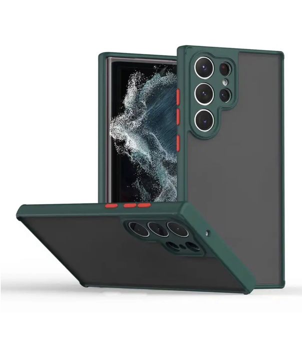 Husa Hybrid Samsung S21/S22/S23/S24/S25 Plus Ultra Slim 0,25 Spate Mat