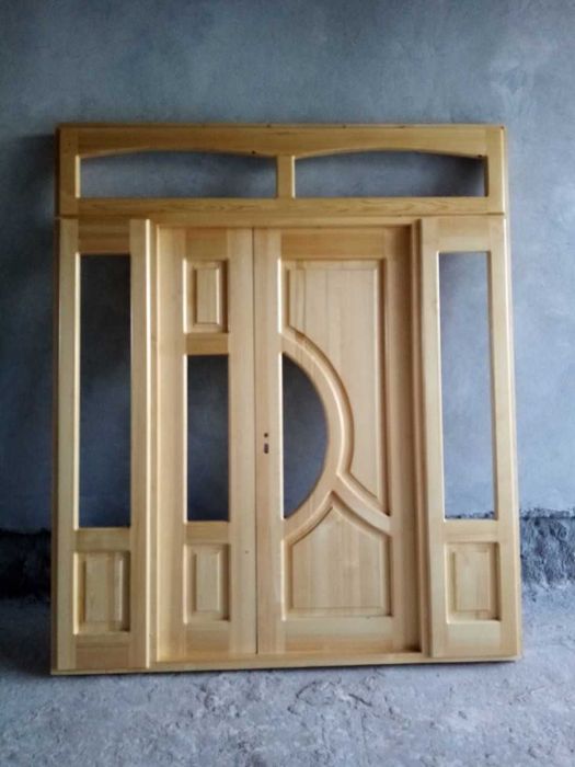 Изготовляем окон и дверей из дерева (сосны) Eshik va derazalar yasaymi