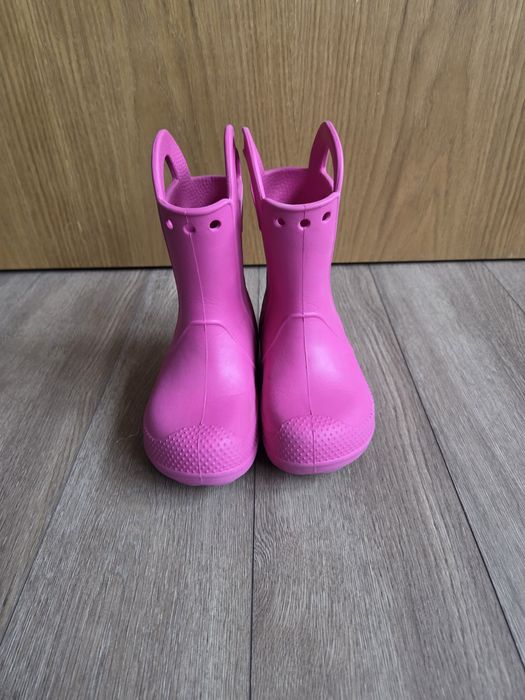 Детские сапоги crocs, c10 26-27