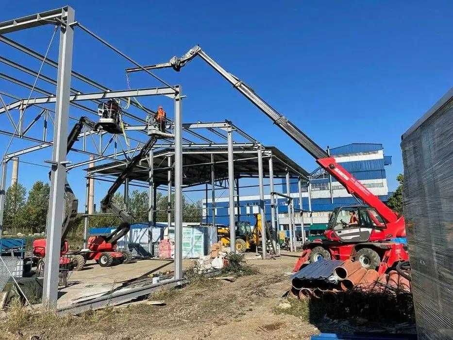 structura hala metalica fara invelitoare