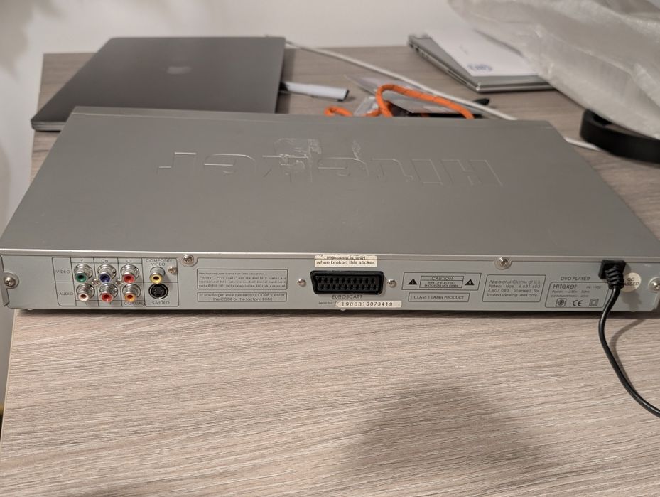 DVD player Hiteker HE 1900