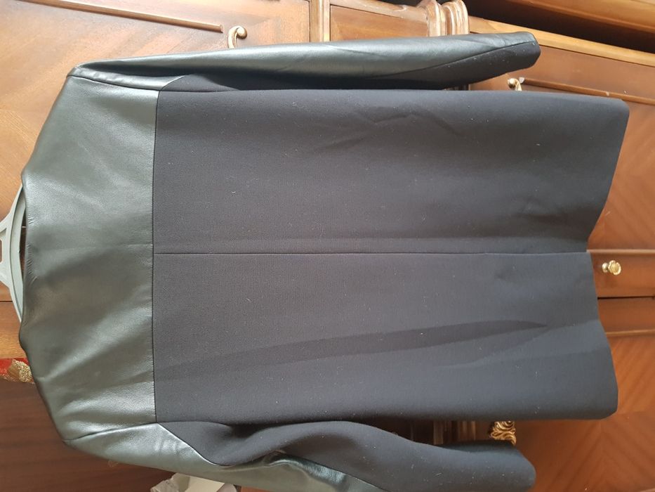 Плащ-пальто, комбинированное