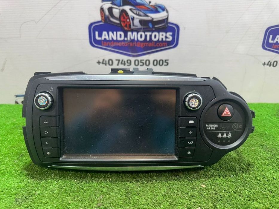Display navigatie navi radio cd multimedia bluetooth bt toyota yaris cod: 86140-0d280, sp100609,