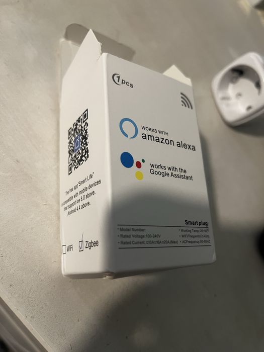 Умная розетка Zigbee стандарт