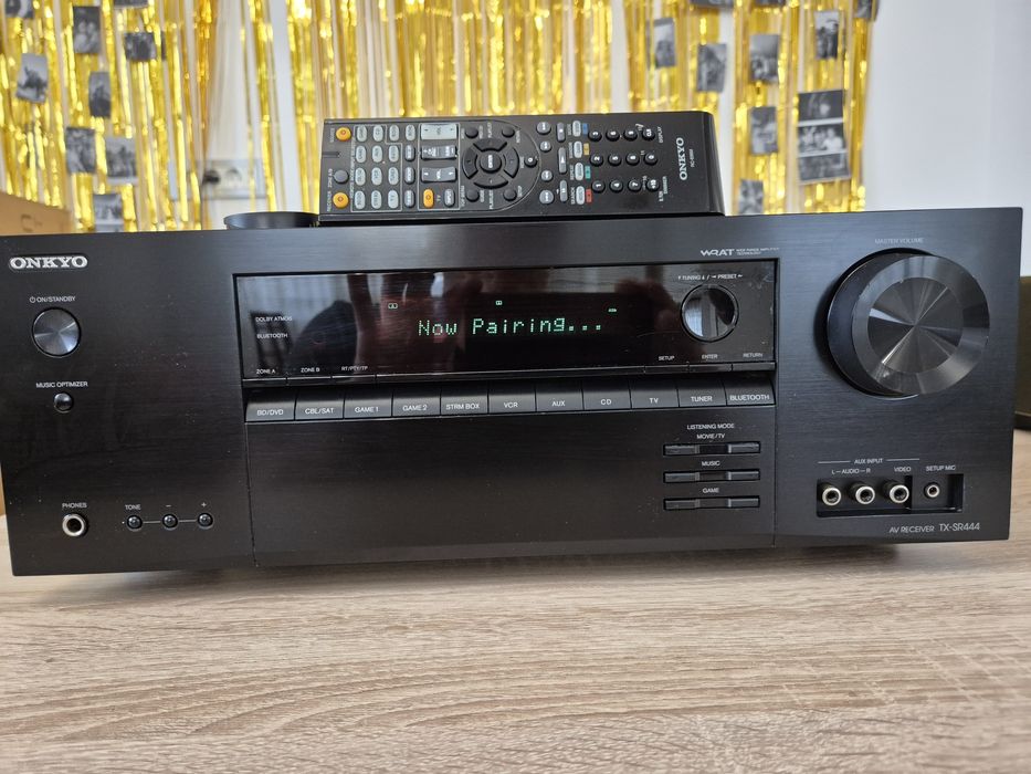 Receiver 7.1 Onkyo TX-SR444 - Dolby Atmos - 4K - impecabil