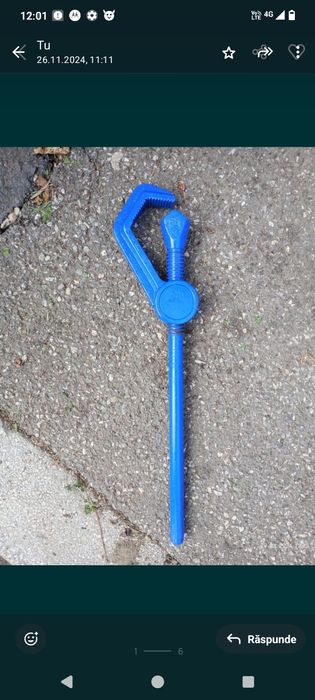 Cheie instalator cu umăr foraje 1si2toli