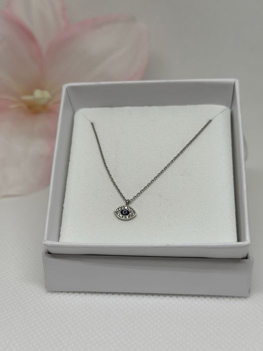 Сребърно колие - окото на Назар