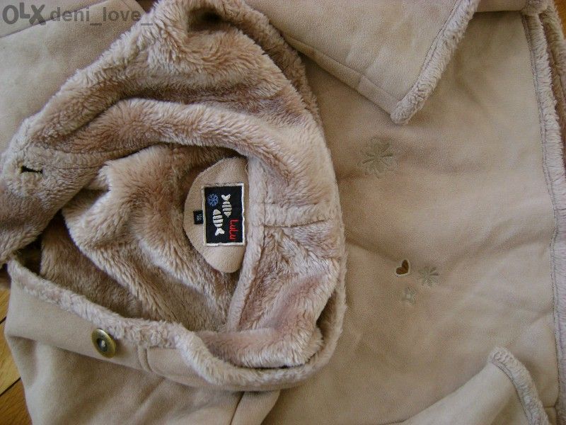 детско кожухче + шапка подарък