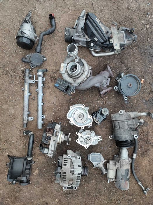 OM642 Турбо GT2056V ГНП Алтернатор Стартер климатик Mercedes W219 320