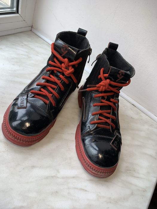 Ботиночки лаковая кожа