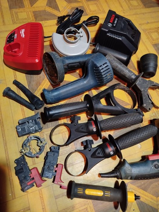 запчасти Bosch, Milwaukee, DeWalt.