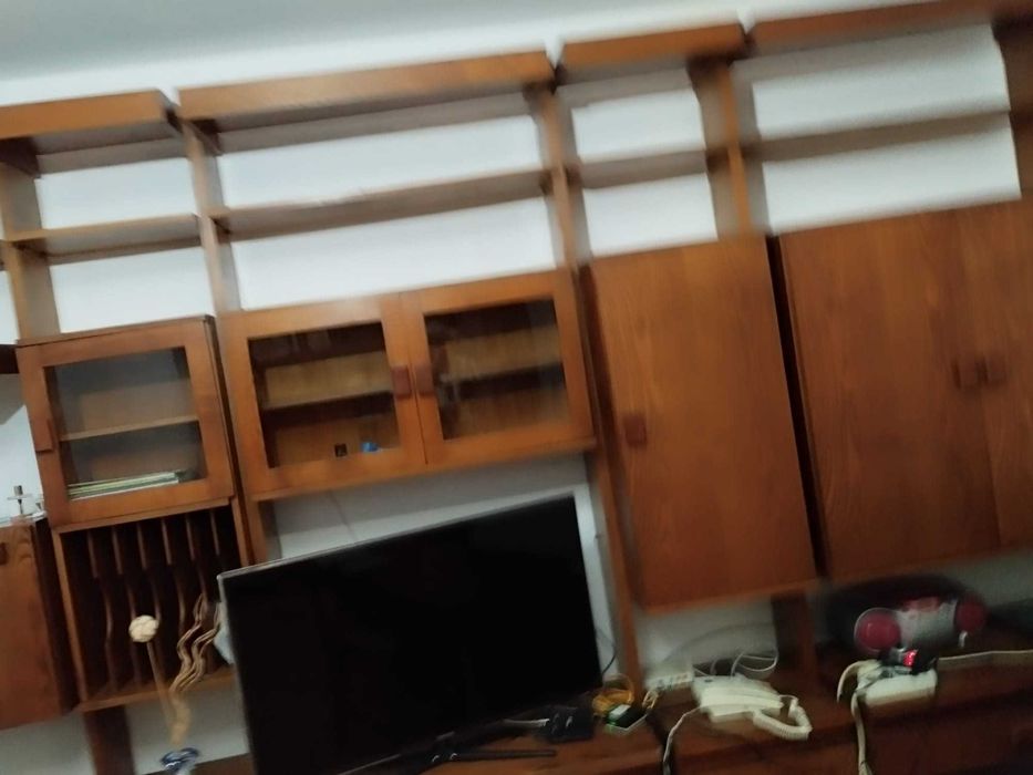 Biblioteca lemn masiv