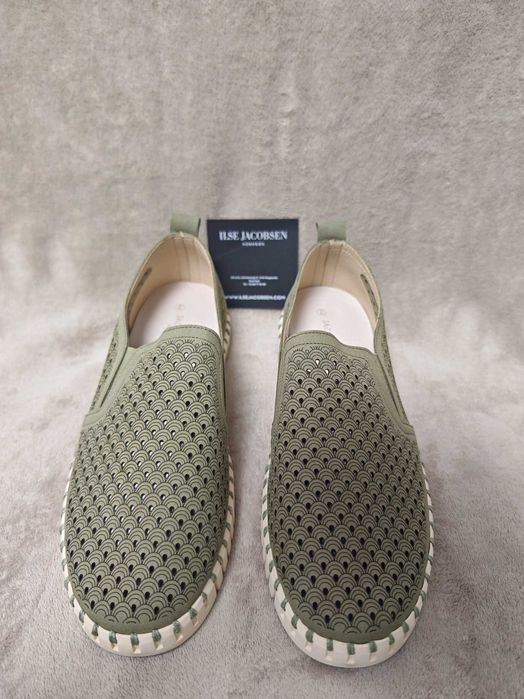 Pantofi ILSE JACOBSEN Tulip bărbați 44 kaki ORIGINALI – noi, în cutie