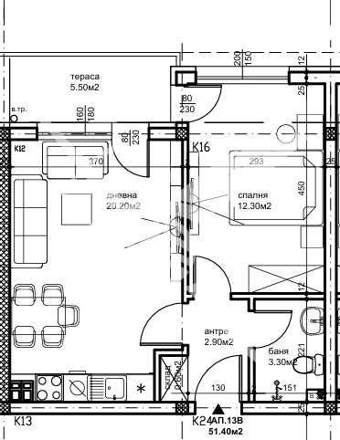 Инвеститор с 30г опит! Двустаен апартамент в Беломорски!