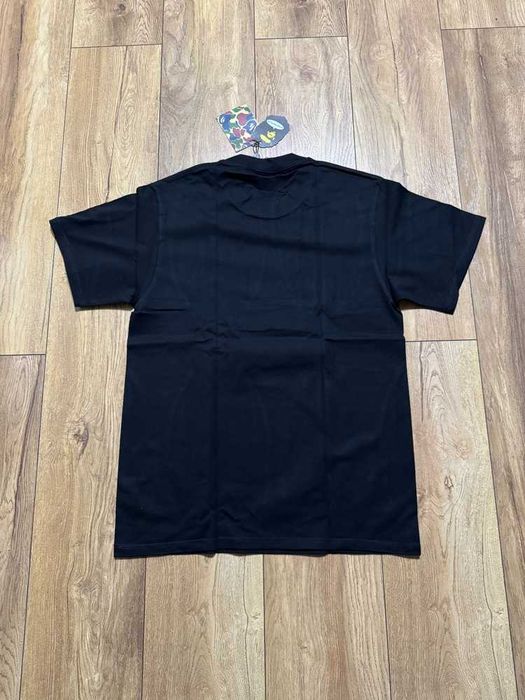 Bape T-shirt Black Blue Head