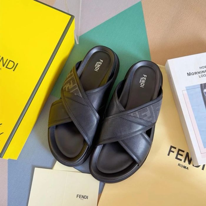 FF Men's Slipper "Spy Navy"