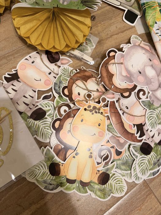 Украса Джунгла за детски рожден ден