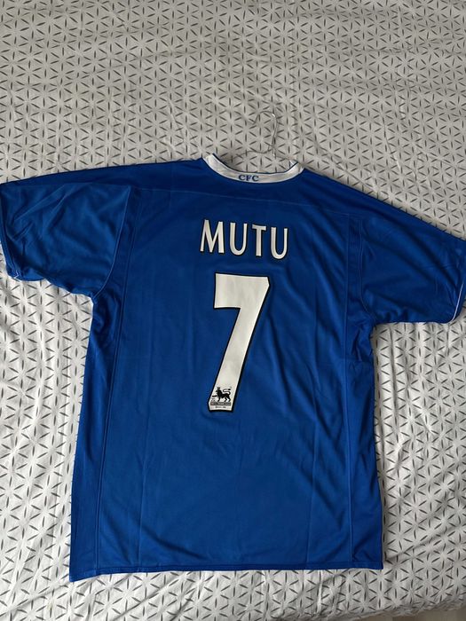 Tricou Mutu Chelsea fotbal retro 2005