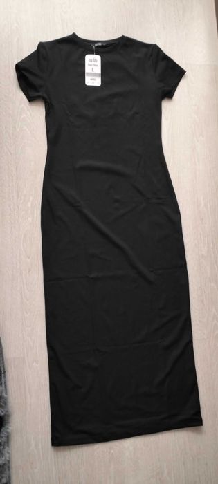 Rochie maxim cu mânecă scurtă