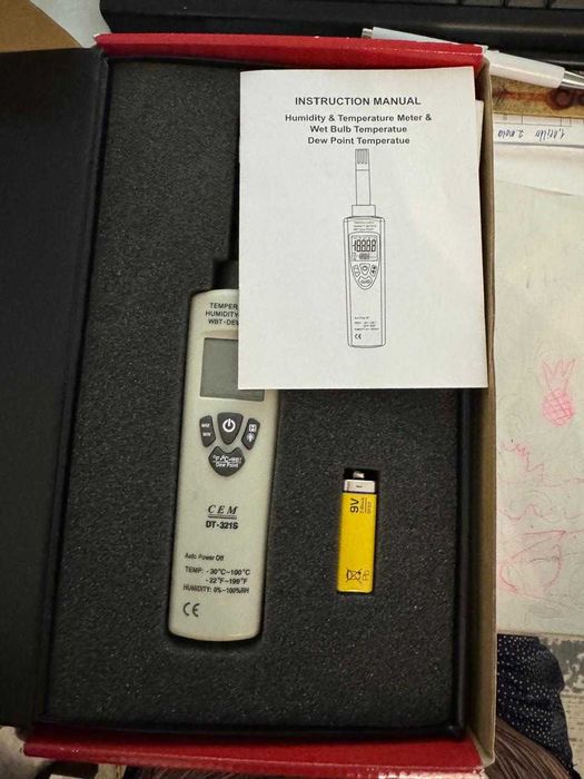 Цифровой термогигрометр