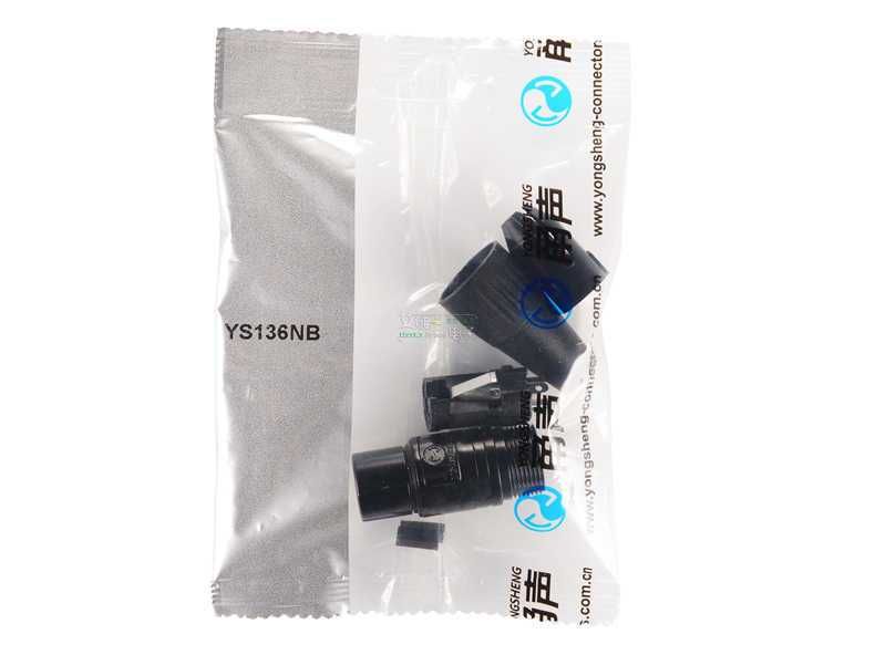 XLR разъёмы (3 pin) балансные штекеры "папа-мама" YONGSHENG® NEUTRIK