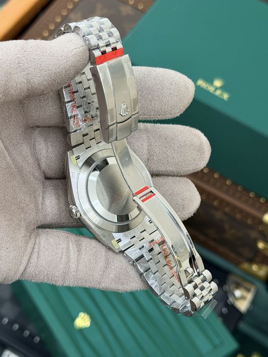 Rolex Date-Just Diamond 41mm Blue Dial