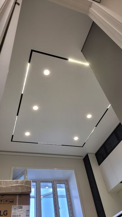 Натяжные потолки костанай