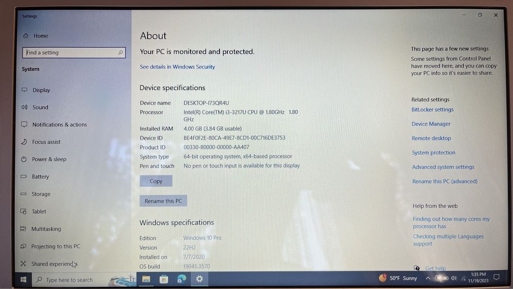 Ultrabook Acer Aspire S3-371 Champagne