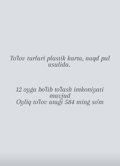 Suv filtrlarni sotish va o'rnatish xizmatlarini taklif etadi