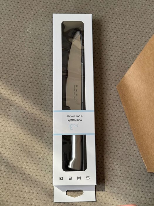 Ножи SMEG белый кейс