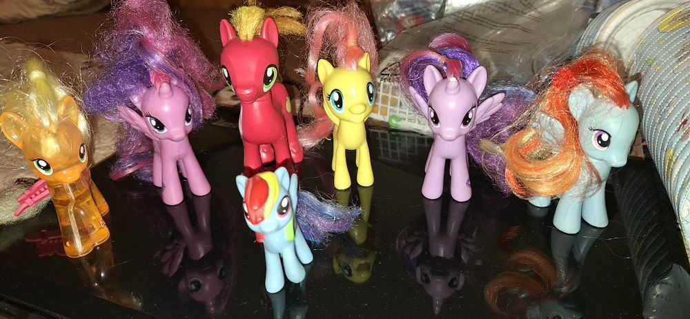 My little pony figurine 10 buc cu accesorii