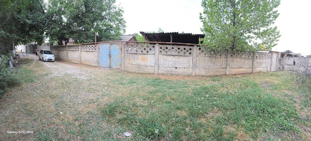 продаётся участок с домом — южный чирчик, 14 соток