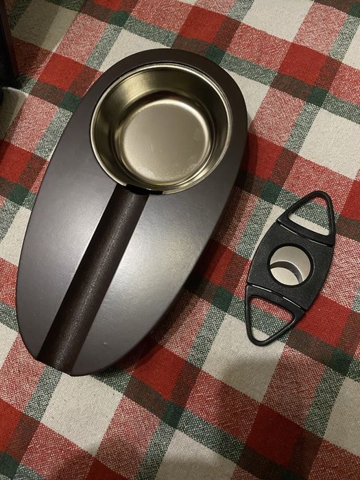 Пепелник и резачка за пури