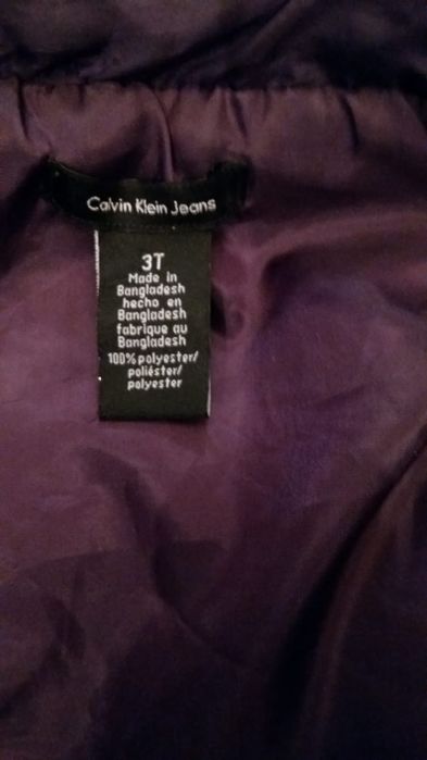 Vesta Calvin Klein originala 3 ani