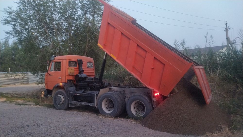 Доставка Сникерс отсев пгс щебень  КАМАЗ