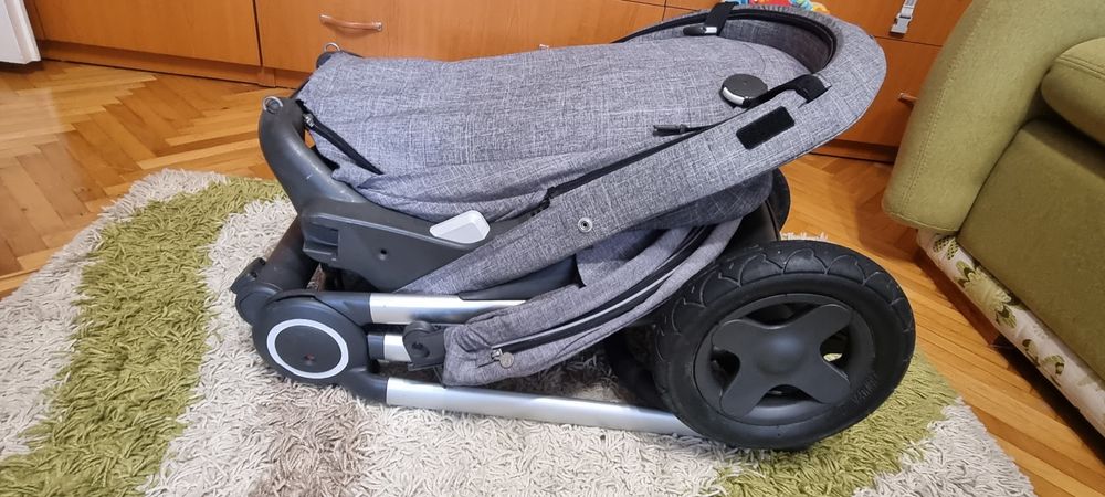 Cărucior Stokke Trails  3 in 1 + bază Stokke  Izofix BeSafe IZI Go