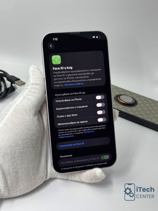 iPhone 14 Plus, 128GB, Purple, 100% батерия, КАТО НОВ, ГАРАНЦИЯ!