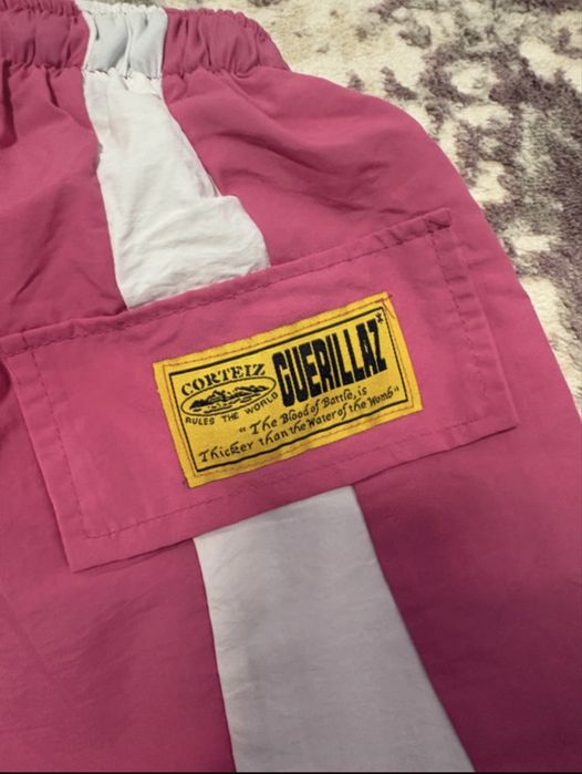 corteiz windbreaker si pantaloni scurti