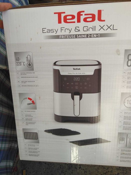 Easy Fry & Grill XXL, Tefal , 2в1, 6,5л.,  ост. гаранция