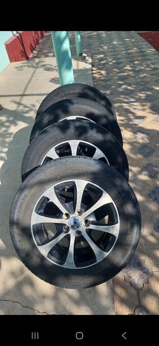 Летний резина дискасымен бирге