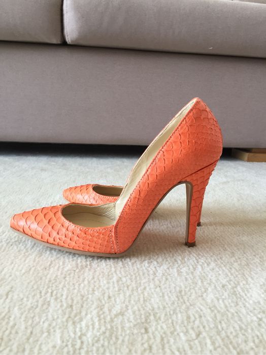 Pantofi din piele naturala de piton