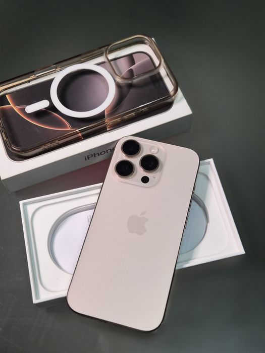iPhone 16 Pro Desert Titanium 90% 128 GB excelent cu garantie istyle