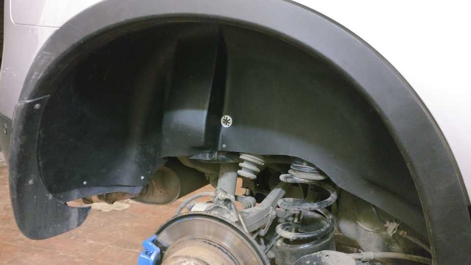 подкрылки Nissan QASHQAI