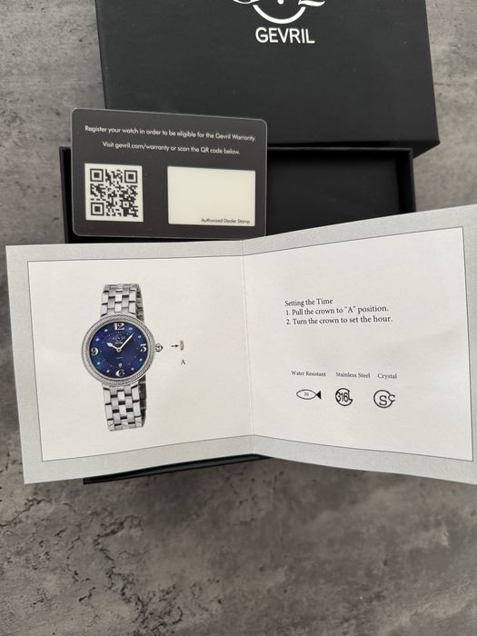 Дамски часовник GEVRIL 2 Verona Diamond