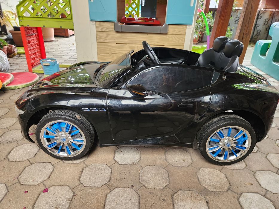 Електрическа кола за деца, Mappy Maserati Alfieri, Черна