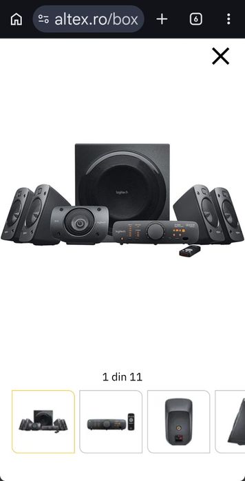 Logitech z906  1000w