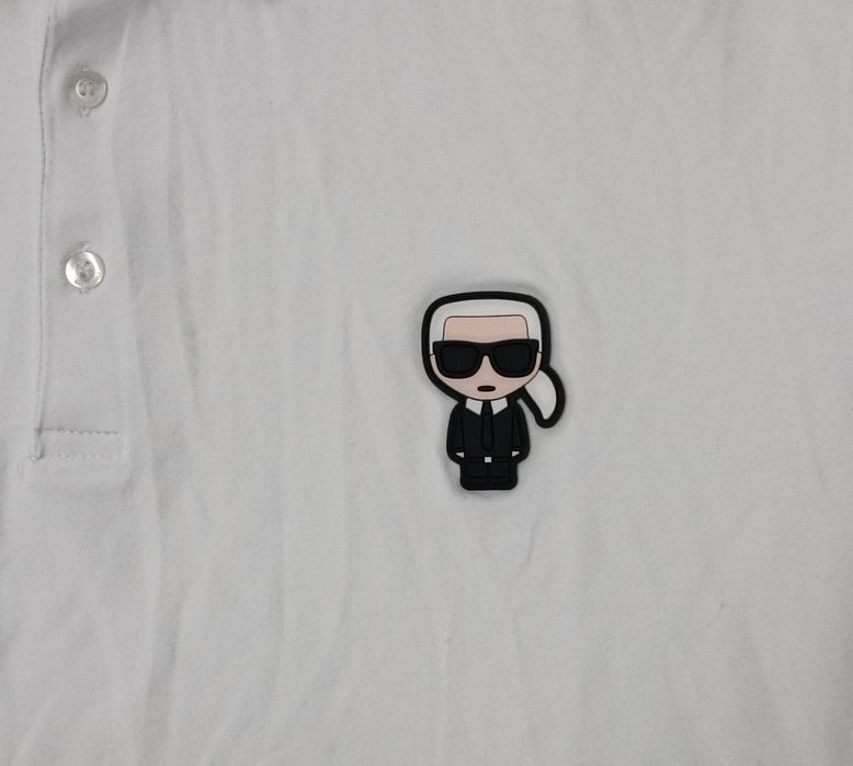 Karl Lagerfeld Polo Shirt оригинална тениска L памучна поло фланелка