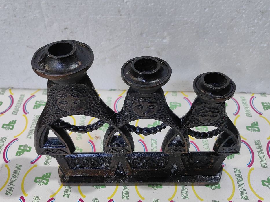 Винтидж свещник матрьошки